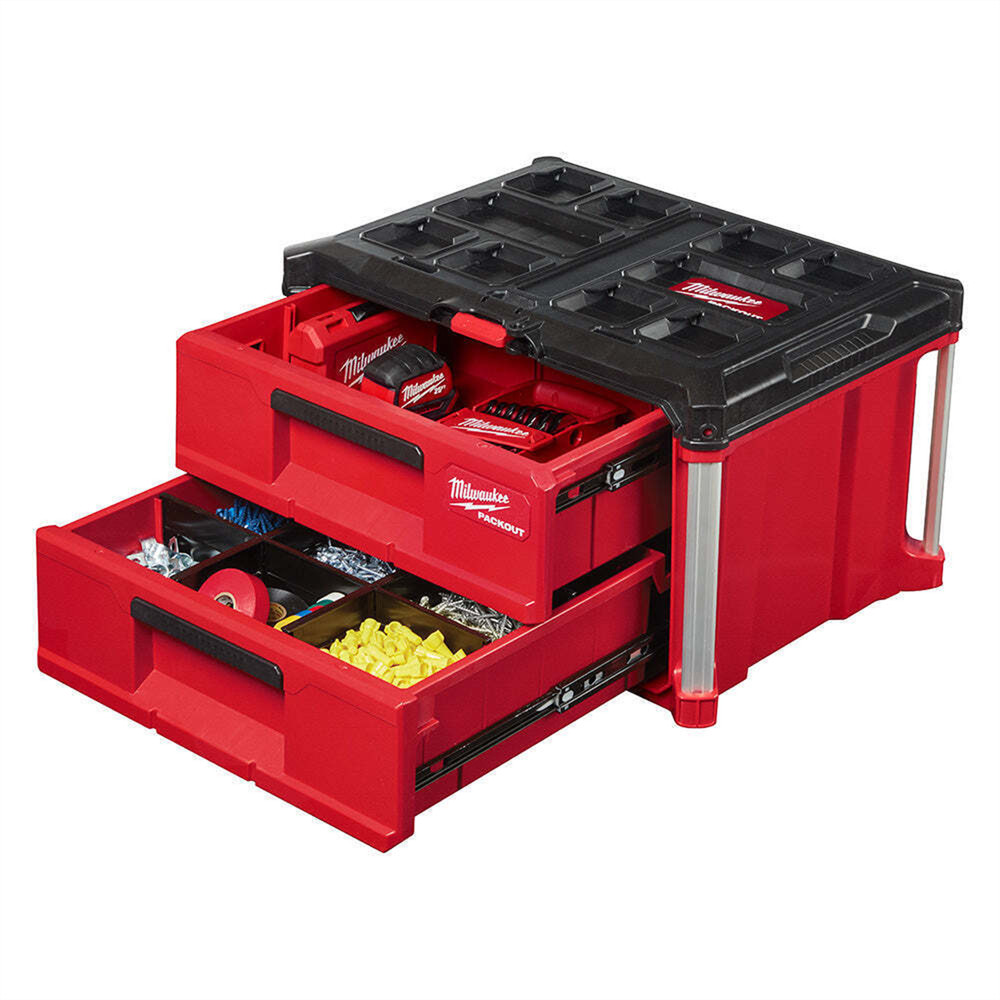 Milwaukee Tool PACKOUT 2-Drawer Tool Box