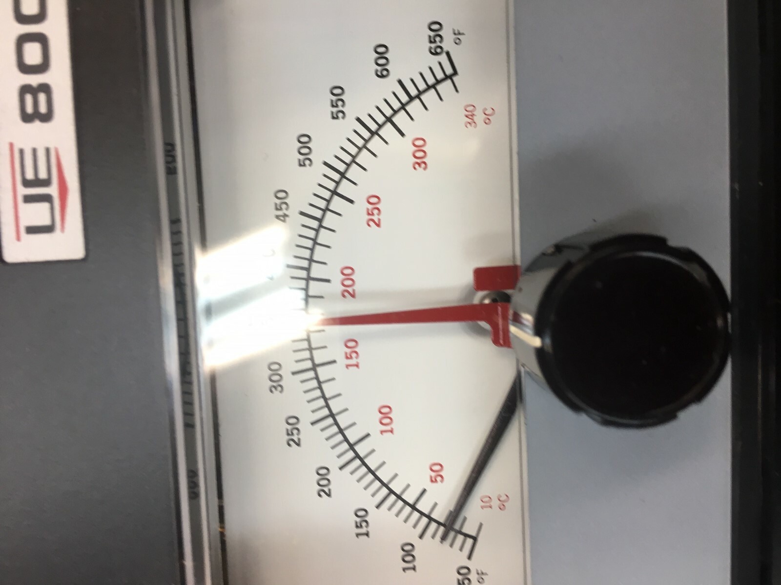 Baxter OV850 UE Thermostat Range 50-650 Degrees