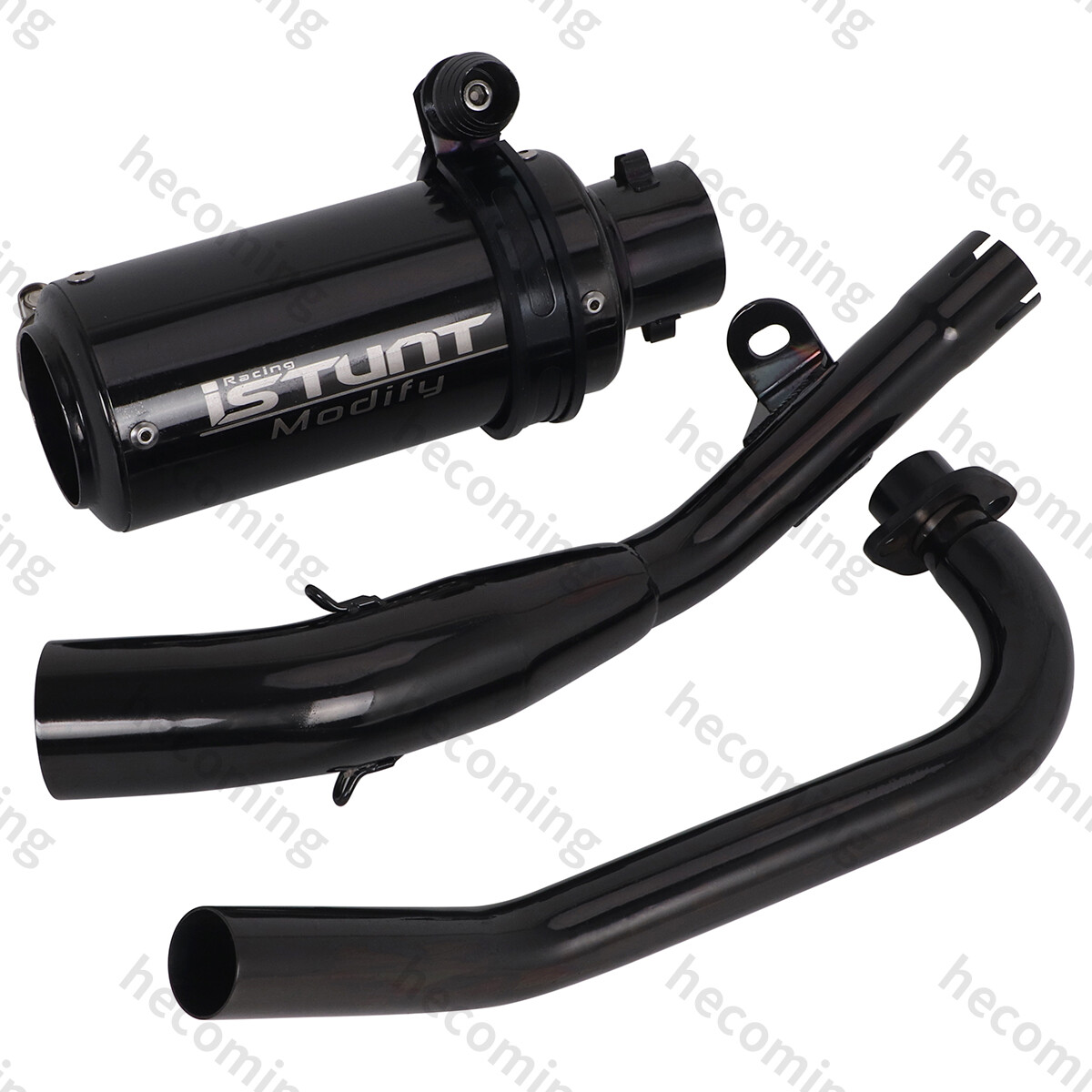 Full Exhaust System For Honda Grom 125 2022-2025 Slip on Grom Muffler Baffle