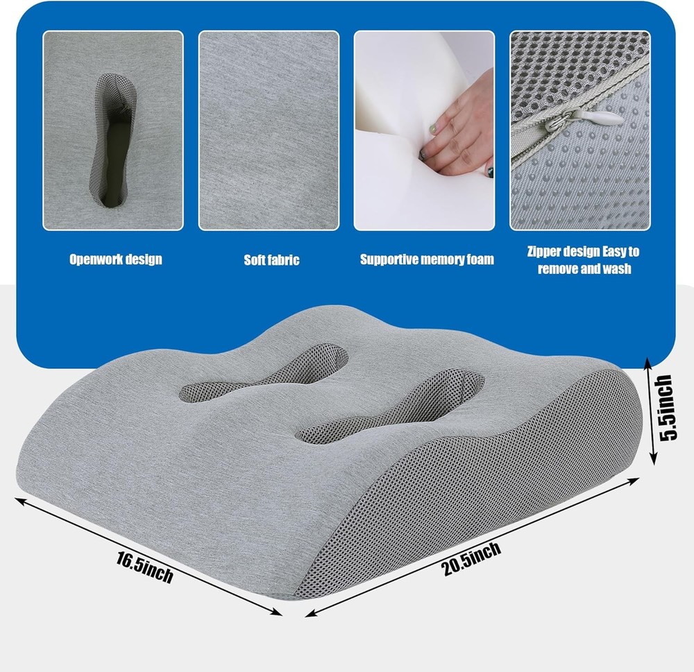 Leg Elevation Pillows After Surgery Ergonomic Breathable Elevation Pillow