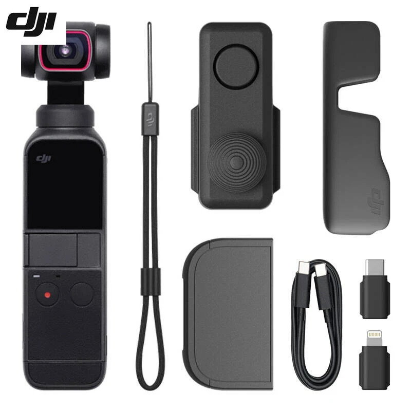 DJI Osmo Pocket 2 Handheld Gimbal Stabilizer 3-Axis 4K Camera