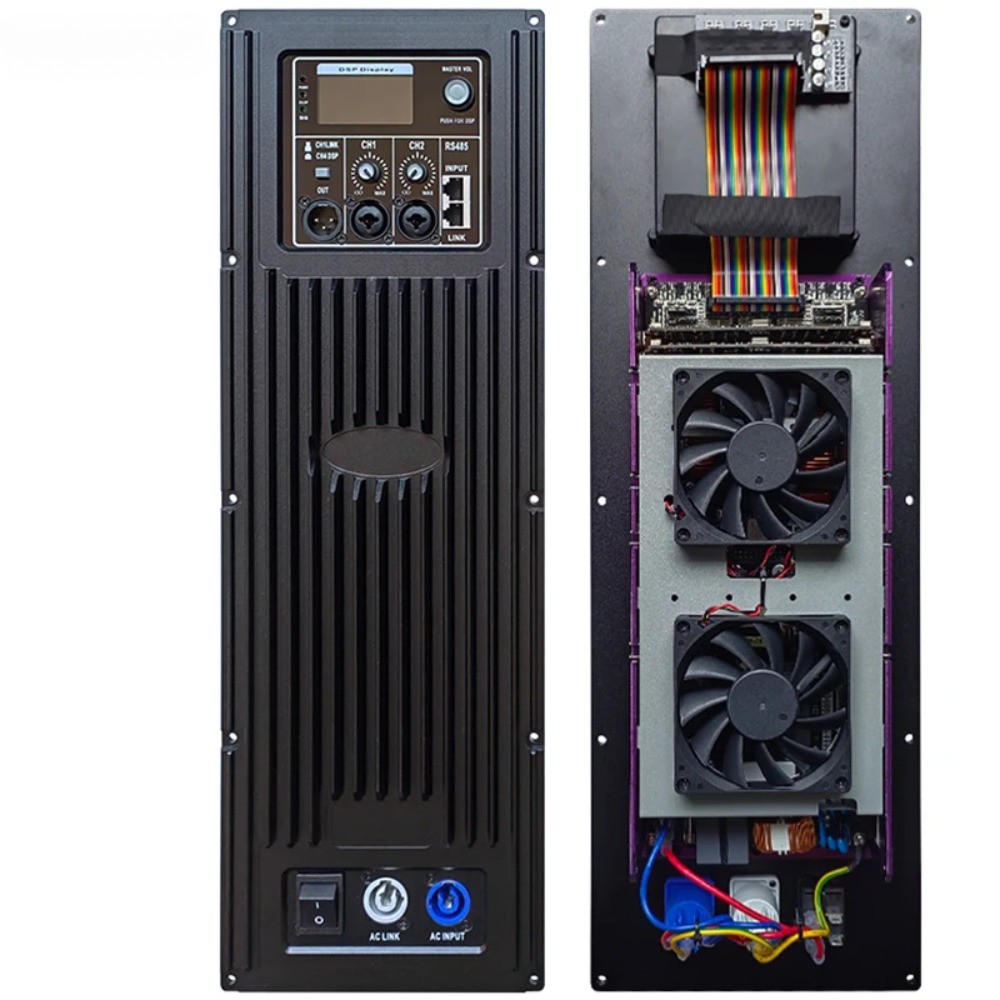 Professional Grade Class D 6000W 4-Channel Active Module High Quality Amplifier