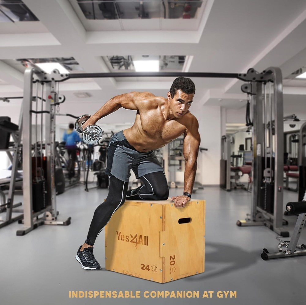 Wooden Plyo Box for Strength Training