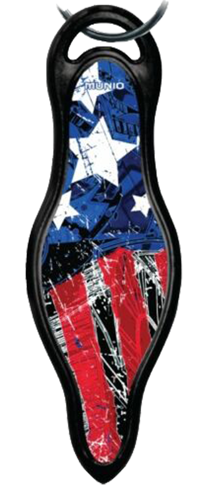 Munio Self Defense Key Chain, Patriot