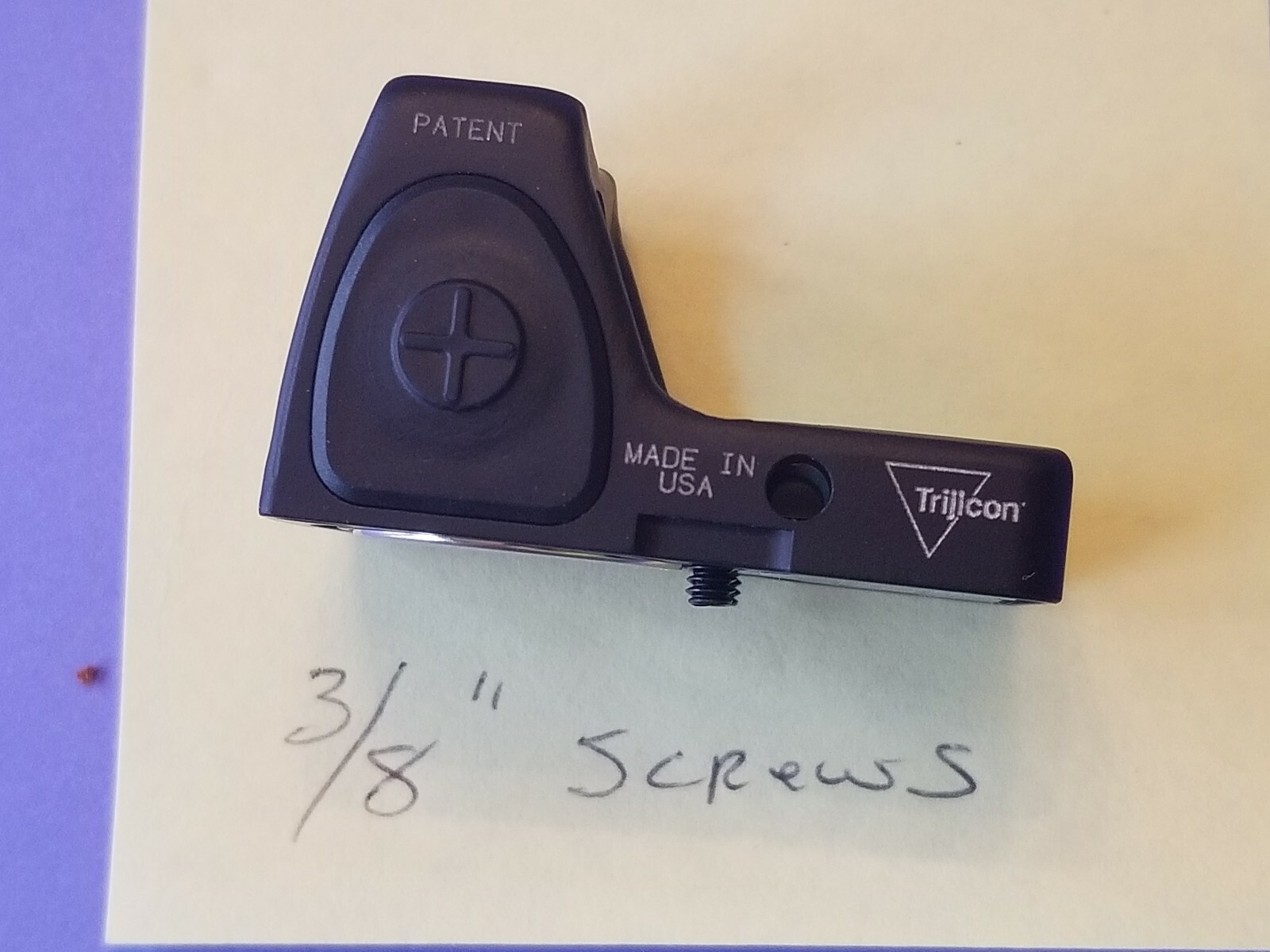 Trijicon, Holosun, HGW, Brownells, Zaffiri, ZEV Slides screw kit. (New Improved)