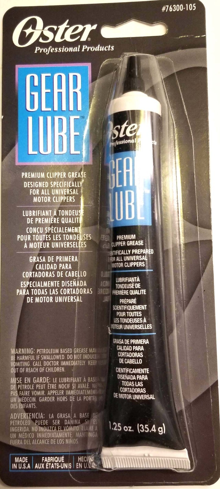 Oster #76300-105 Gear Lube - Premium Clipper Grease for Universal Motor Clippers