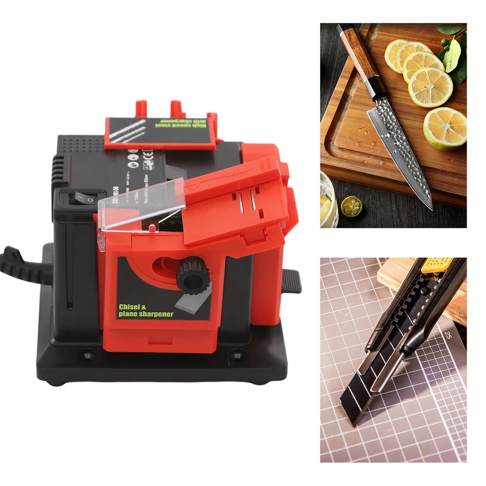 96w 3-in-1 Electric Chisel Planer Sharpener, Electric Sharpening Machine