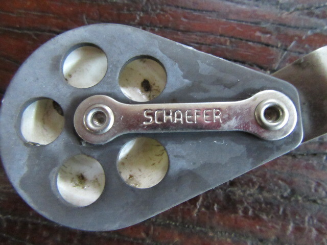 Schaefer Single 1-1/2" Block Max Line 7/16" Line 3 Series Utility