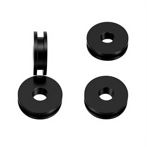 4Pcs Detachable Windshield Bushing Grommets Compatible with Harley Road King