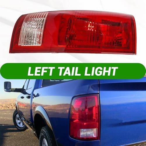 Rear Left Tail Light Assembly Replacement for R-a-m 2009-2018 Driver Side