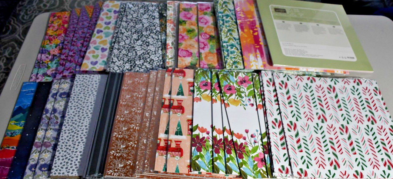 Stampin' UP! 12 x 12 DESIGNER SERIES PAPER **NEW**RETIRED** YOU CHOOSE 1**