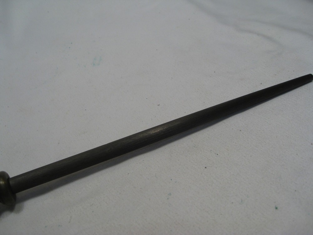Custom Handmade Fancy Antler Handle Sharpener Tool. #34