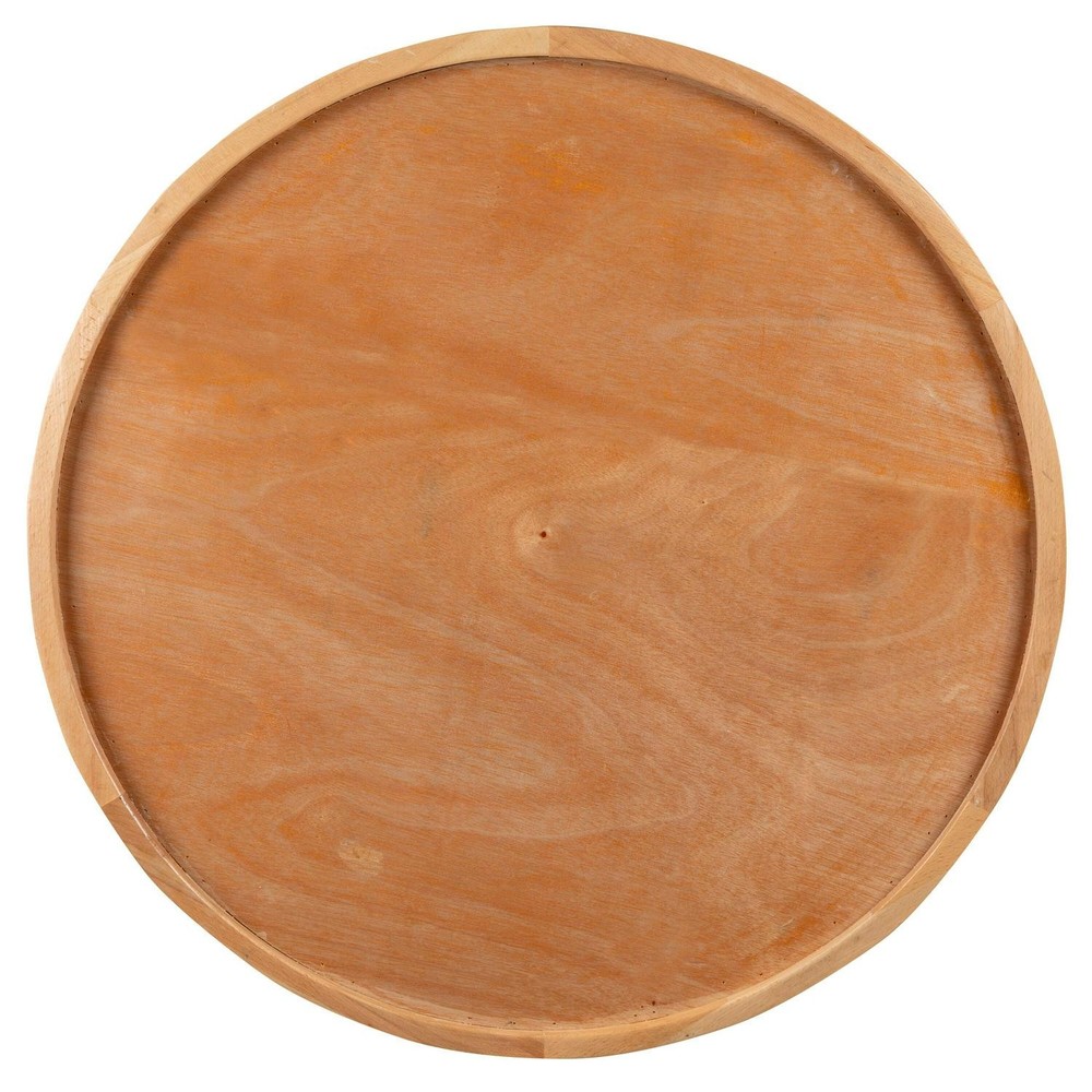 Round Butcher Block Style Table Top - Restaurant Table Top