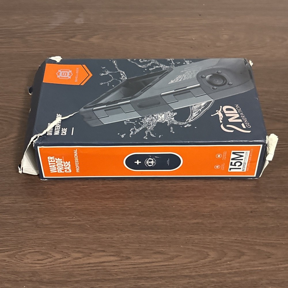 SHELLBOX DIVING WATERPROOF CASE (PROFESSIONAL 2ND GEN) IPHONE AND SAMSUNG