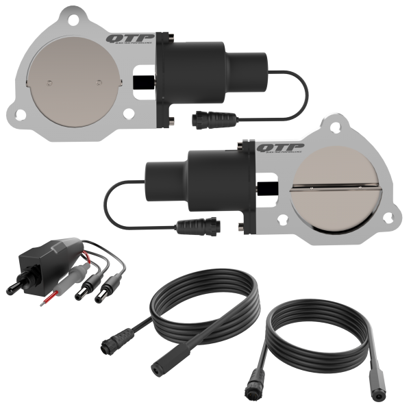 QTP Dual Low Profile Oval Electric Cutouts Dual Toggle Switch QTEC70