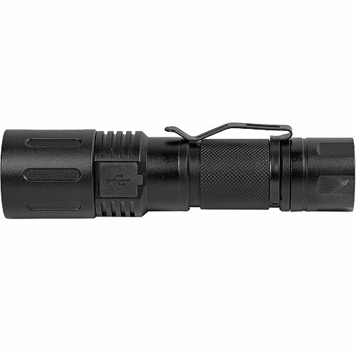 3000 Lumens LED Self Defense Zoomable Flashlight