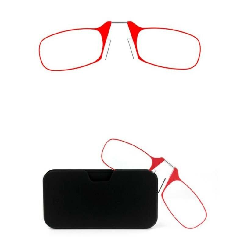 Flexible Portable Mini Nose Clip Reading Glasses Wallet Pocket Phone 1.0 2.0 3.0