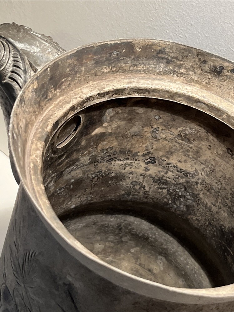 Silver City Plate Co Large Pitcher (missing Lid)