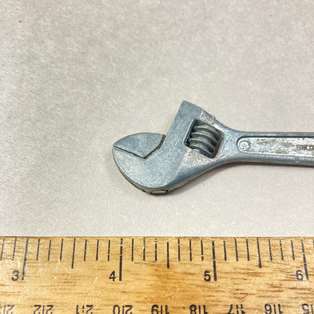 Mini Adjustable Wrench 4" Key Chain Wrench
