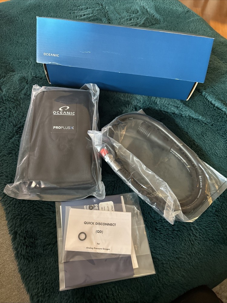 Oceanic Pro Plus X Scuba Computer Console with QD Hose