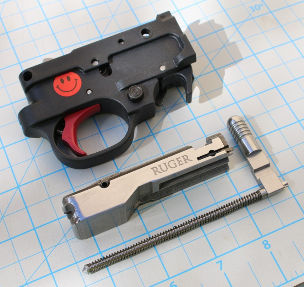 Ruger 10/22 Premium Trigger Assembly & Speed Bolt Assembly - Red Trigger