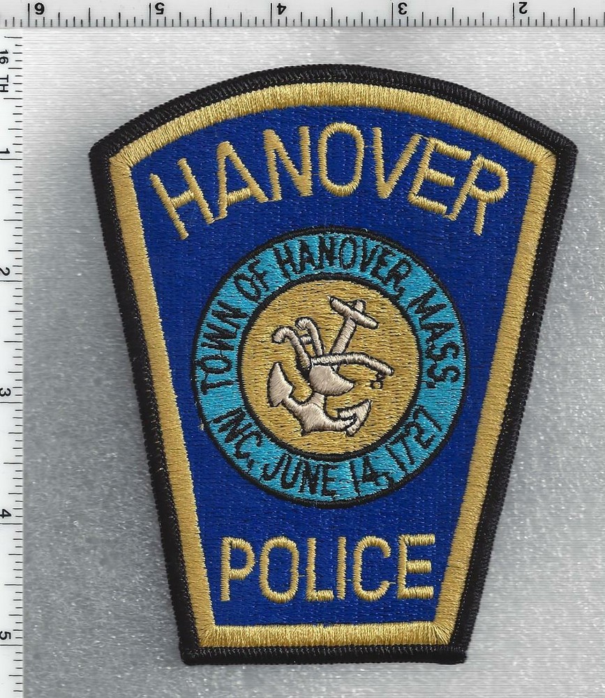 Hanover Police (Massachusetts) 3rd Issue Shoulder Patch