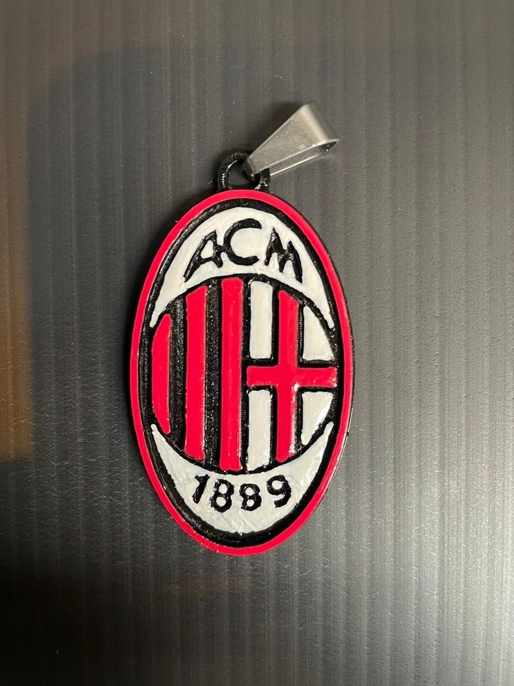 3 Various Customizable Milan Inter Juventus Keychains