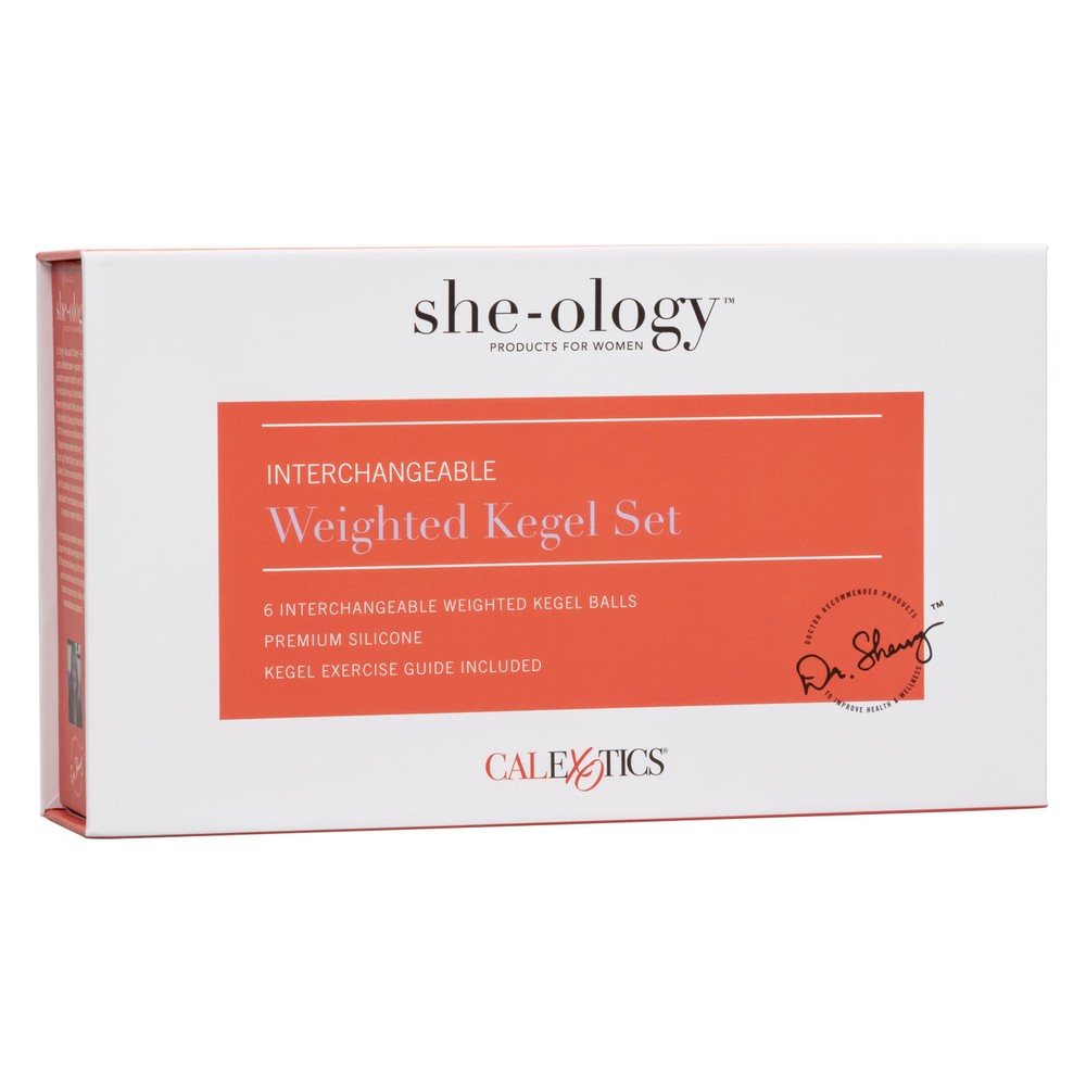 She-ology Kegel Exerciser Weights Set💋Vaginal Bladder Control Tightening