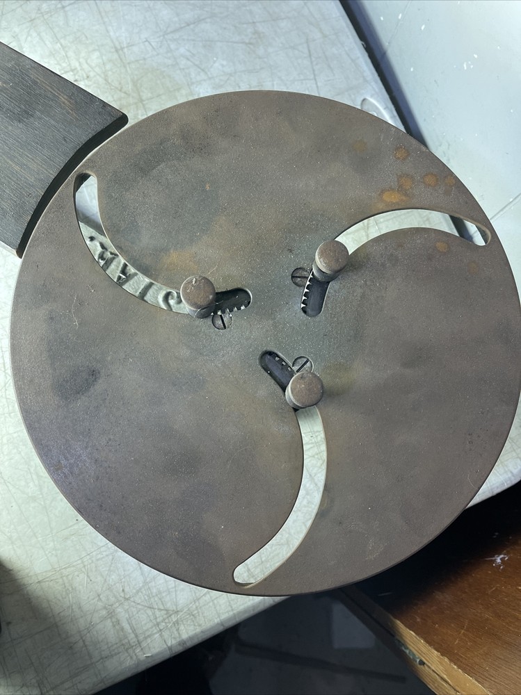 Antique Cast Iron Rotating Star Unknown Tool