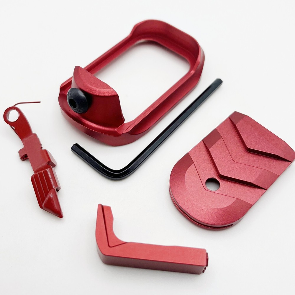 Combo Kit For GLOCK GEN 3 Extended Slide Stop Release Mag Release Base PlateFlar