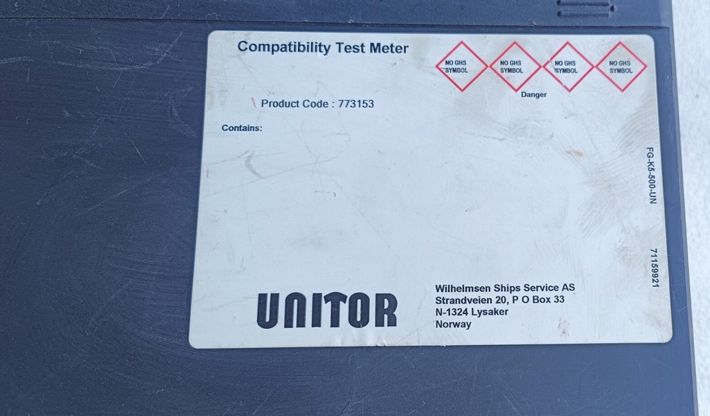 Unitor Compatibility Test Meter Product Code: 773153
