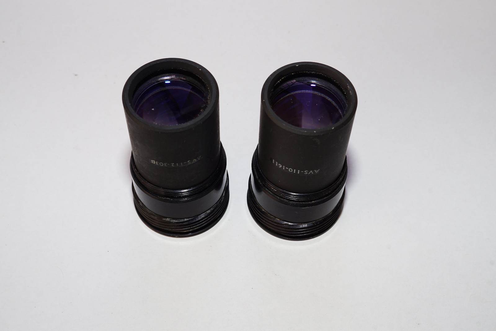 ANVIS AVS Goggles NIGHT VIEW LENS USED PARTS VERY GOOD InfraRed VG/EX AN PVS-5