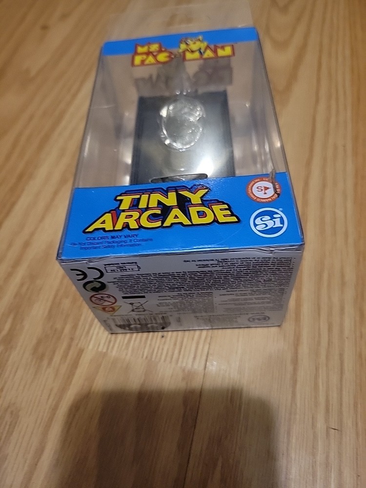 Ms. Pac-Man Tiny Arcade Game Mini Brand New Sealed Needs Battery