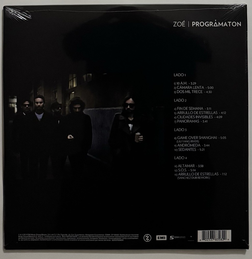 ZOE - Programaton 2xLP Vinyl New