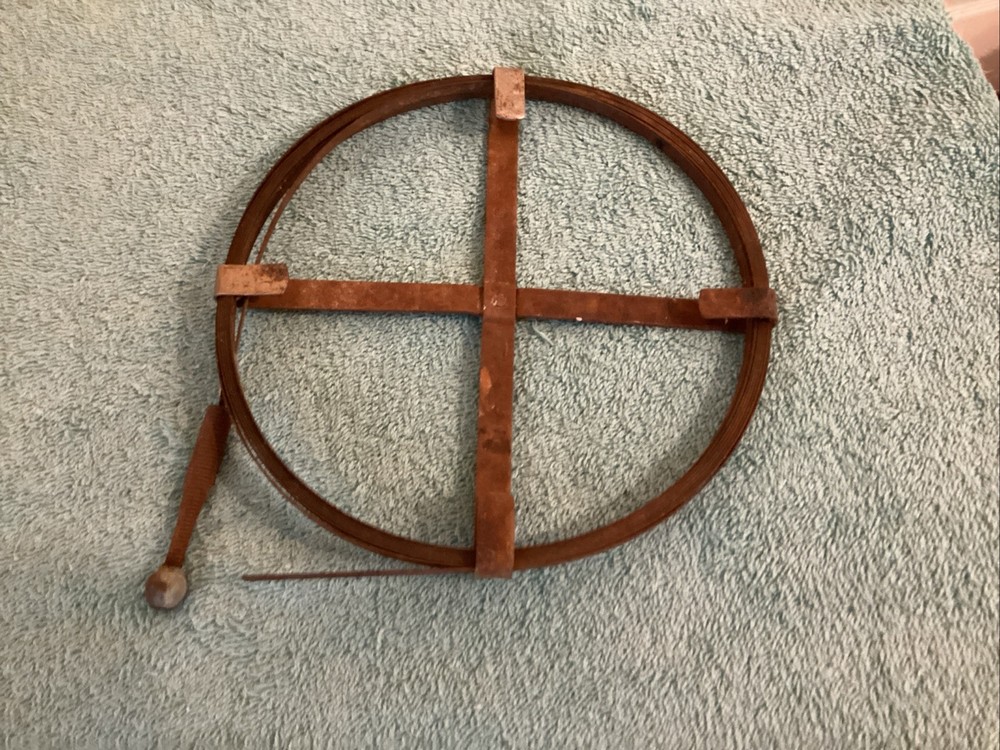 Antique Flat Sewer Rod. Nice Wall Hanger.