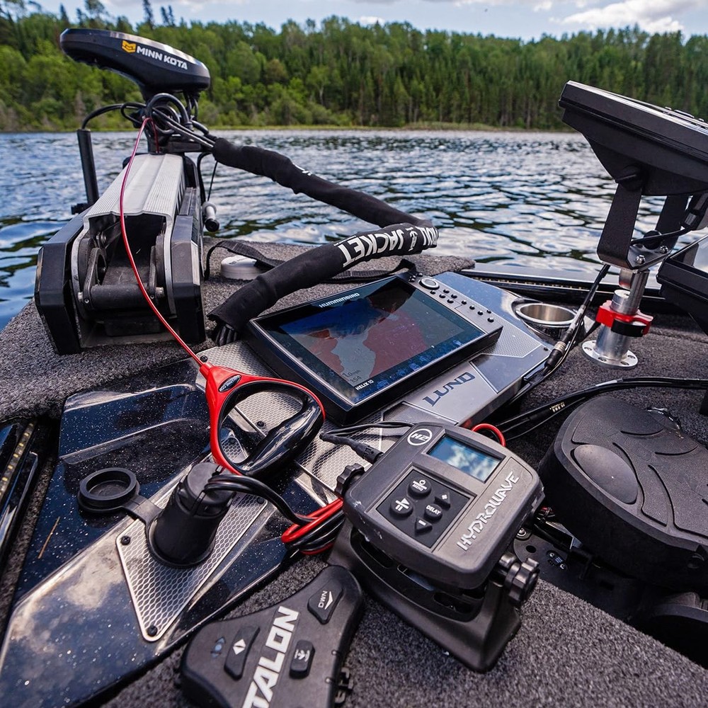 Trolling Motor Replacement Handle, Nylon Jacketed Stainless Steel Cable, Red