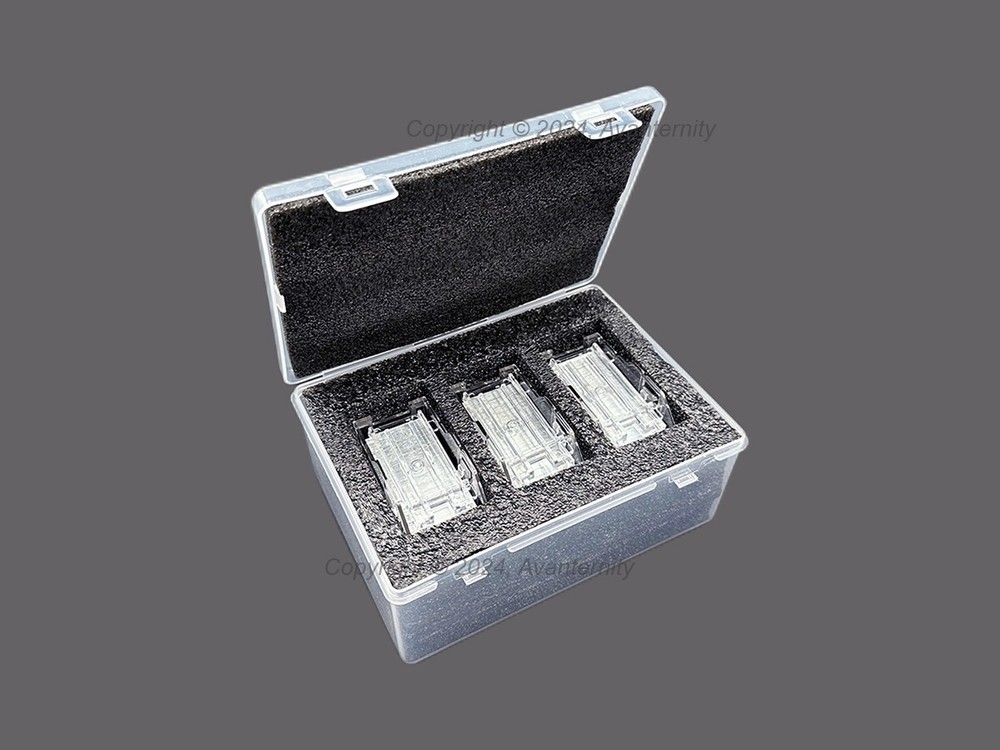 Compatible Sharp MX-SCX1 Staple. 1 Box. Total 3 Cartridges, 15k Staples Yield