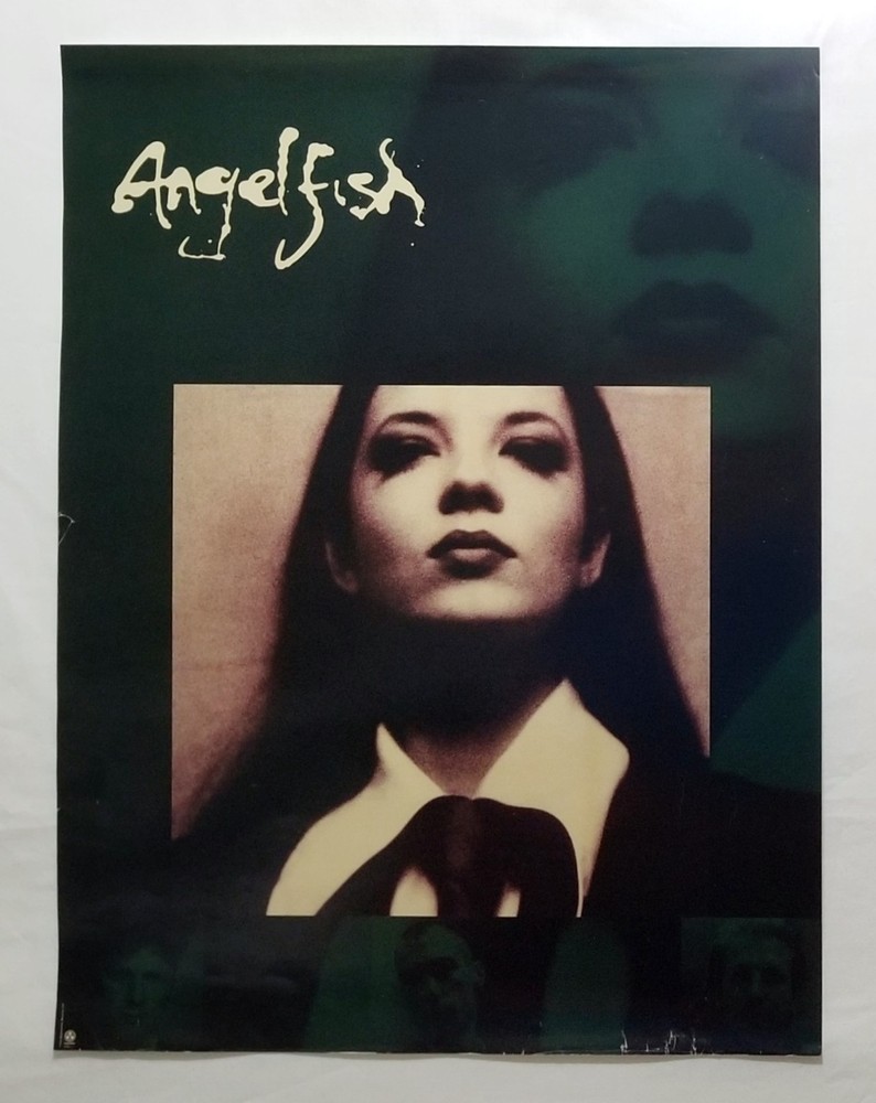 Angelfish Poster Shirley Manson 1994 Radioactive Records 18x24 Garbage RARE