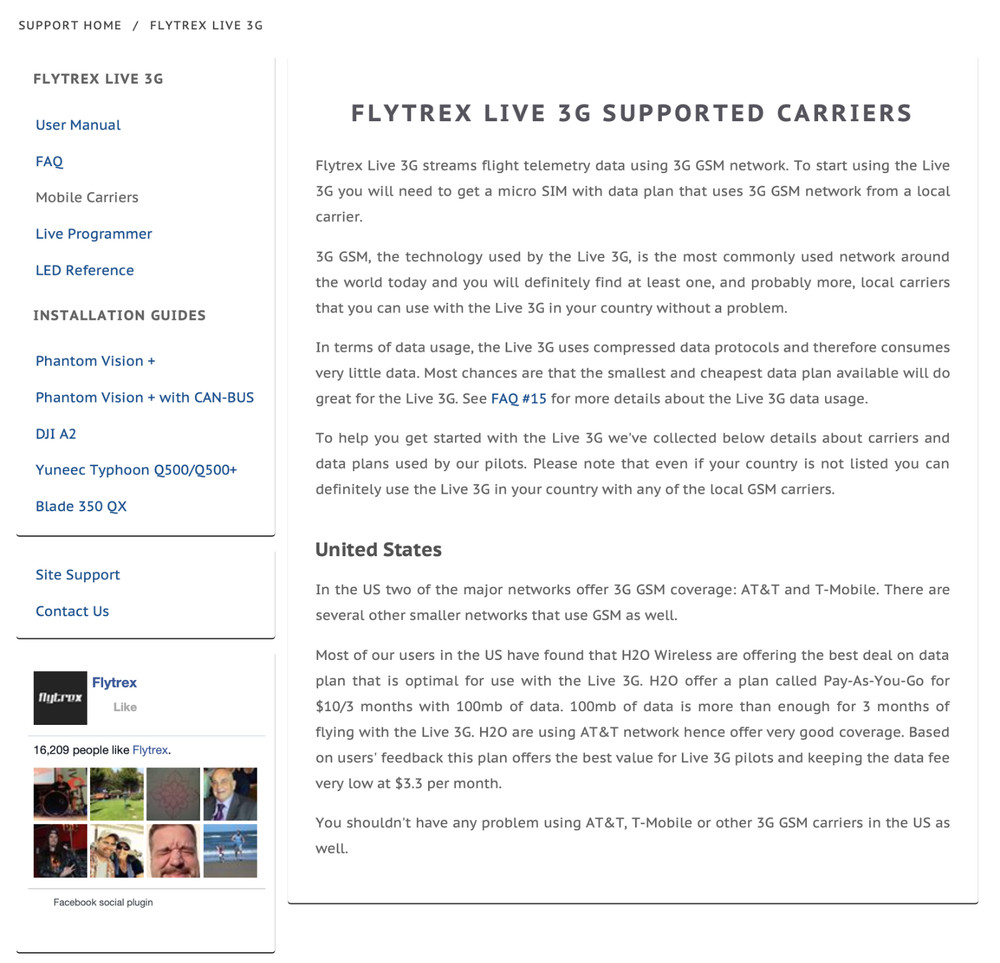 Flytrex Core V2.0 Flight Data Logger