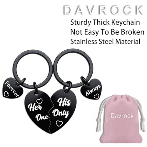Couples Keychain Matching Keychains for Couples Keychains for Him and Her