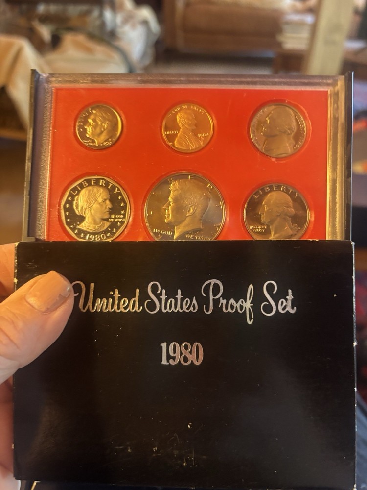 Assorted US Proof Coins Various years Non Circulated