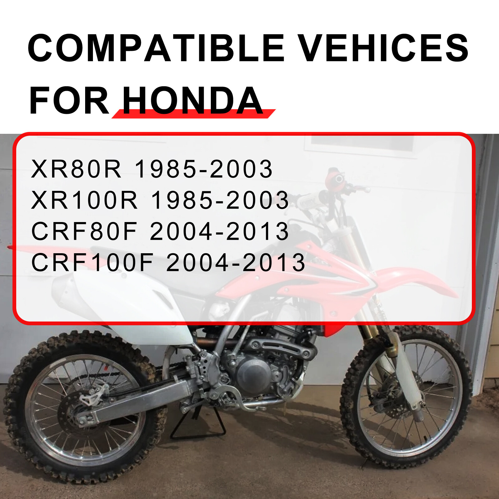 Rear Chain Guard Guide for Honda XR80R XR100R 1985-2003 CRF80F CRF100F 2004-2013