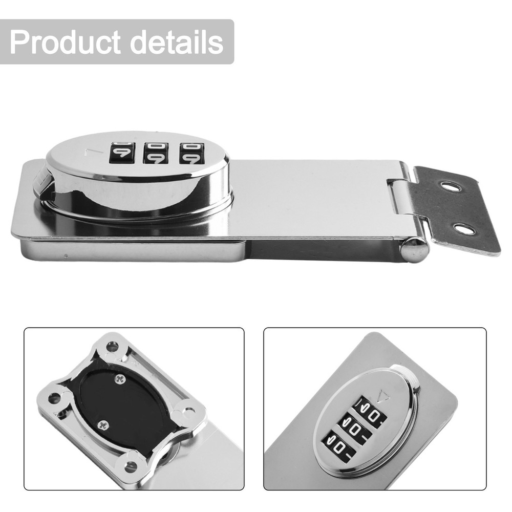 Combination Lock Keyless Door Lock For Home Use Compact And Space-Saving