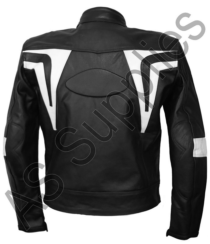 BLACKBIRD Leather Motorcycle Jacket - neXus Biker Collection