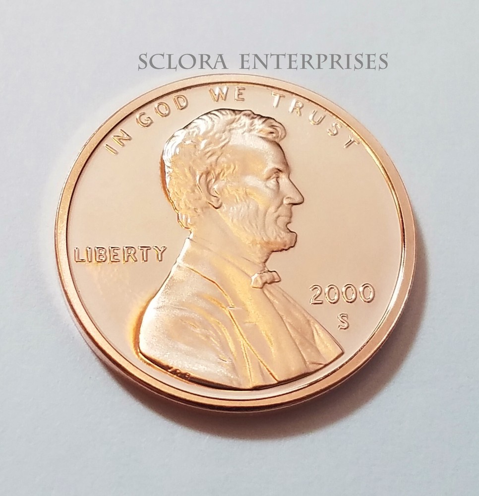 2000 S LINCOLN MEMORIAL *PROOF* CENT / PENNY  **FREE SHIPPING**
