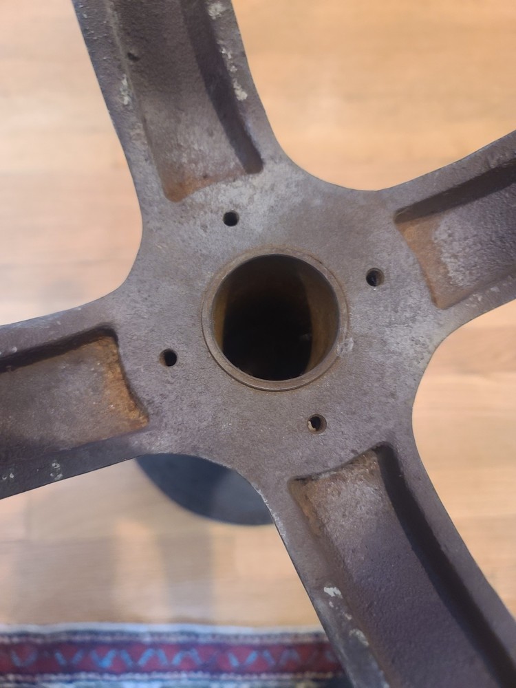 Antique Metal Stool