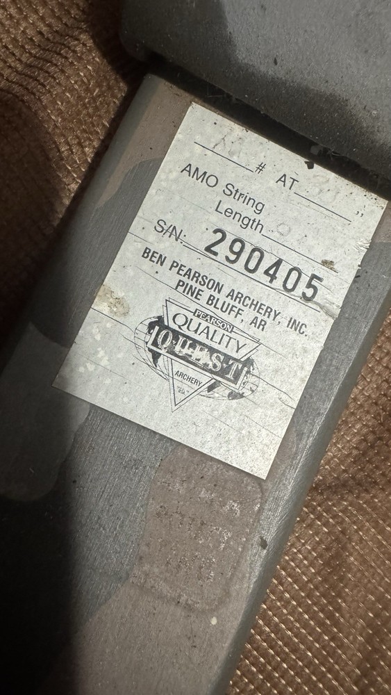 Pearson Spoiler Compound Bow RH 70