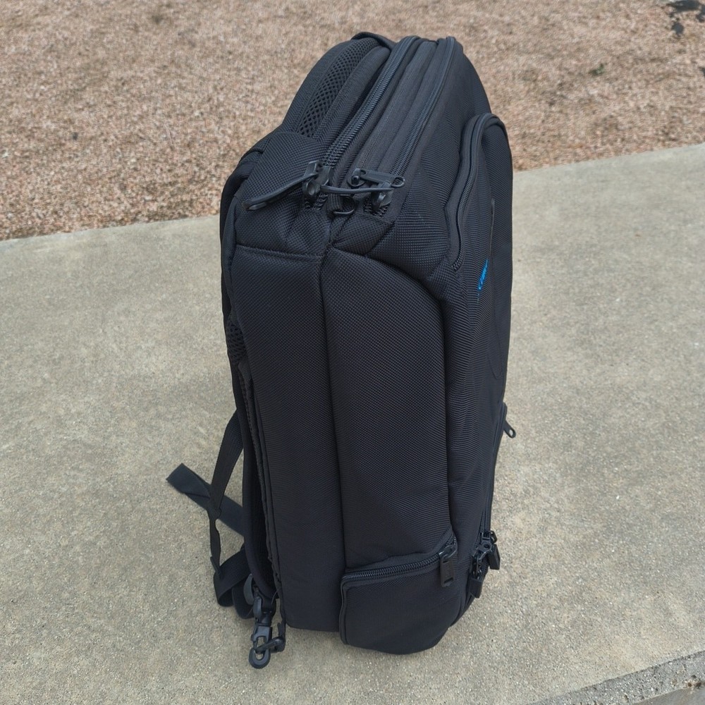 eBags Professional Slim Laptop Backpack - Solid Black - FREE SHIPPING