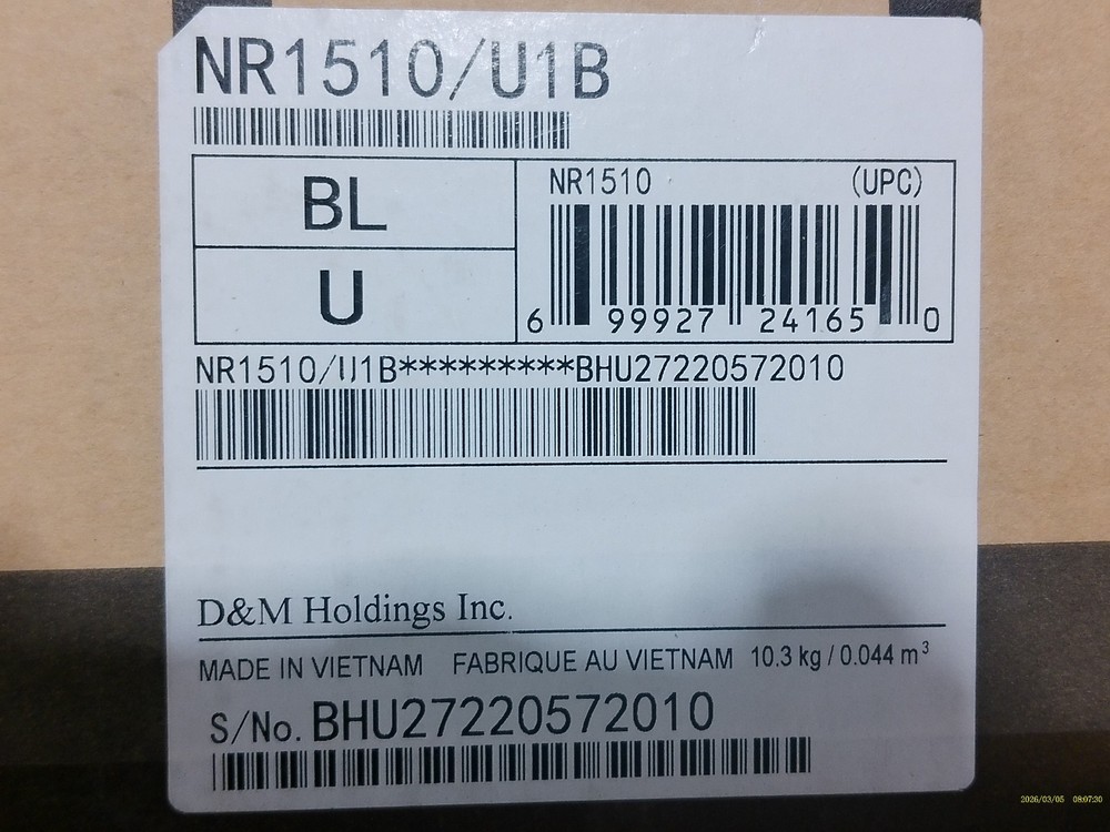 Marantz, NR1510, AV Surround Receiver