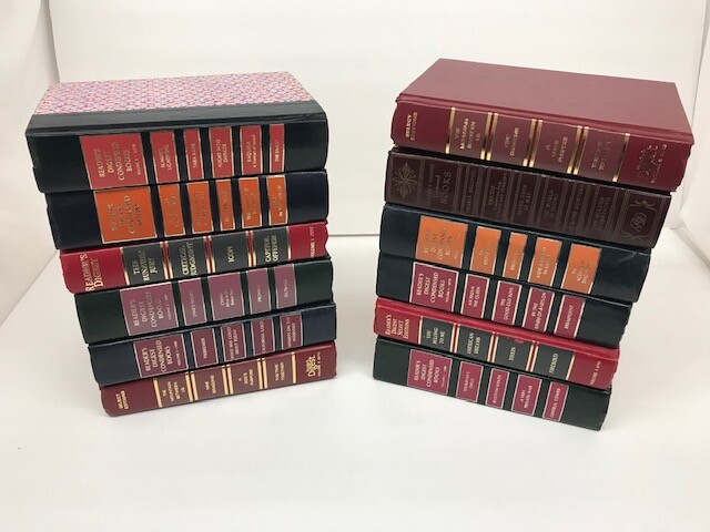 12 Mixed Readers Digest books lot of hardcover books collection -GOOD